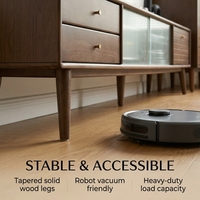 Meuble TV moderne en bois massif avec portes et tiroirs en verre, design contemporain pour salon, chambre, hôtel et appartement
