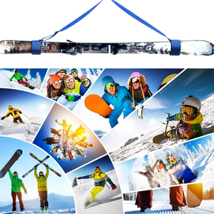 Sangle de transport réglable pour équipement de <span class=keywords><strong>ski</strong></span> avec boucle auto-agrippante pour fixation de snowboard - Product Image 2