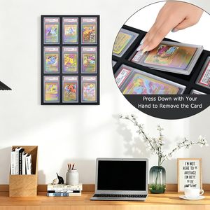 Espositore Personalizzato per Carte con Rivestimento in Fibra di Carbonio <span class=keywords><strong>EVA</strong></span>, Montabile a Parete per Carte Gradate PSA/BGS - Product Image 3