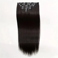 Pas cher Remy 100% Clip en Extension de Cheveux Humains PU Clip Sans Couture dans l'Extension de Cheveux pour les Femmes Blanches Clip de Griffe Extension de Queue de Cheval