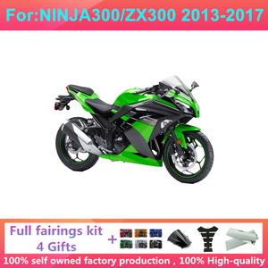Kit Completo de Carenado para Motocicleta Compatible con Ninja300/zx300 2013-2017 2013 2015 2017, Carenados de Plástico ABS Ex300, Kits de Carrocería Zxmt Ninja - Product Image 6