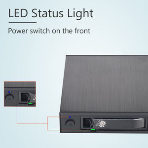 อะแดปเตอร์ Unestech อลูมิเนียม 2.5 นิ้ว SATA SAS สำหรับ <span class=keywords><strong>SSD</strong></span>/<span class=keywords><strong>HDD</strong></span> แบบเคลื่อนที่ รองรับฮาร์ดไดรฟ์ขนาด 15 มม. - Product Image 4