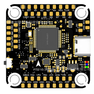 Contrôleur de vol JHEMCU F722 V3 3.3V MCU avec prise en charge Airs 4V5 Cam1 Cam2 pour drones - Product Image 1