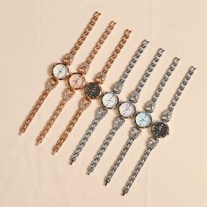 Reloj de Vestir Casual para Mujer, Marca <span class=keywords><strong>JW</strong></span>, Diseño de Lujo en Oro Rosa, Movimiento de Cuarzo, Esfera con Manecillas, Correa de Acero Inoxidable, Resistente al Agua - Product Image 6