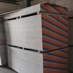 Plaque de plâtre de qualité supérieure au <span class=keywords><strong>prix</strong></span> d'usine pour les projets de cloisons sèches mondiaux et les plafonds en plâtre de luxe - Product Image 5