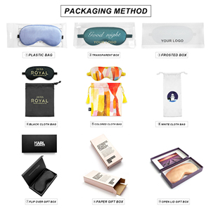 Antifaz de Satén con Logotipo Personalizado, Antifaz para Dormir de Marca Privada, Antifaz Ajustable de Doble Cara - Product Image 5