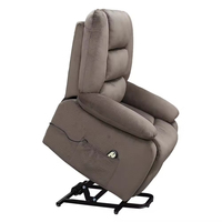 Fauteuil inclinable classique et confortable pour salon, fauteuil de relaxation individuel avec fonction lift