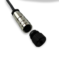 Cable de Control RET de 5m para Conexión Fibervision RRU RCU, Conector AISG-DB9, Revestimiento PE/PVC/LSZH, para Estación Base 4G 5G