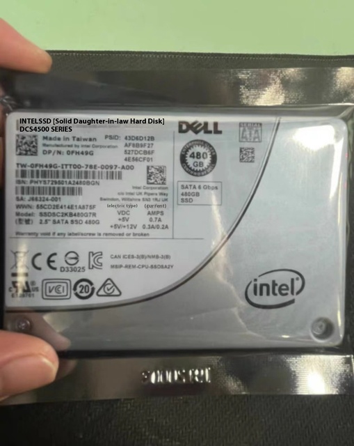 For DeLL S4500 480GB 960GB SATA SSD Solid State Drive M.2 Interface TLC 3D Style Used Server Option Three-Year Warranty Internal