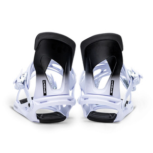 Fixations de snowboard et de <span class=keywords><strong>ski</strong></span> en alliage d'aluminium conçues pour une stabilité accrue avec système de <span class=keywords><strong>fixation</strong></span> à boucle, idéales pour le snowboard avancé et le <span class=keywords><strong>ski</strong></span> alpin. - Product Image 6