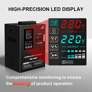 <span class=keywords><strong>Stabilisateur</strong></span> de tension automatique OEM 220V 110V <span class=keywords><strong>10kva</strong></span> 15kva 10000W basse tension AVR simple SVC meilleur <span class=keywords><strong>prix</strong></span> tension automatique AC - Product Image 2
