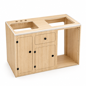 <span class=keywords><strong>Kit</strong></span> de meubles modulaires en aluminium pour camping-car avec plateforme de lit, armoire de cuisine et rangement suspendu pour le camping - Product Image 3