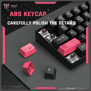 ONIKUMA G55 คีย์บอร์ดเกมมิ่งแบบมีสาย RGB 61 ปุ่ม ดีไซน์บาง ประหยัด คุณภาพดี สวิตช์สีน้ำตาล คีย์บอร์ดเรืองแสงสีรุ้ง - Product Image 3
