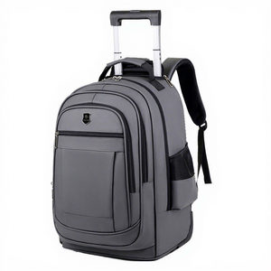 <span class=keywords><strong>Mochila</strong></span> <span class=keywords><strong>de</strong></span> Negocios Impermeable con <span class=keywords><strong>Ruedas</strong></span> para Hombre, <span class=keywords><strong>Mochila</strong></span> <span class=keywords><strong>de</strong></span> <span class=keywords><strong>Viaje</strong></span> Elegante para Hombre con Cierre <span class=keywords><strong>de</strong></span> Cremallera - Product Image 1