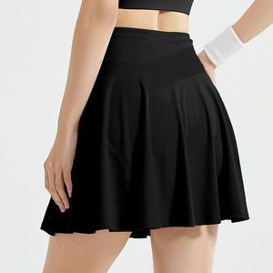 高腰女跑步运动短裙防透明一体式伪两件套网球服 - Product Image 5