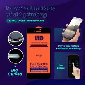 Film de protection d'écran de téléphone 9H anti-empreintes digitales 11D en verre trempé pour Motorola <span class=keywords><strong>Moto</strong></span> G55 en verre trempé - Product Image 4