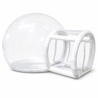 Tentes gonflables cylindriques portables quatre saisons à double couche pour événements extérieurs, diamètre 4m, pour mariages et fêtes d'anniversaire (vente en gros)