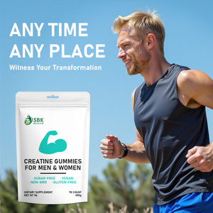 Premium Custom L-Theanine <b>Supplement</b> Creatine Monohydrate Gummies Boost Endurance Before After Workouts Creatine Vegan Gummy - Product Image 5