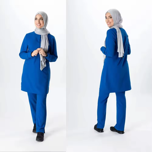 Divisa Medica Musulmana OEM in Spandex Elasticizzato a Maniche Lunghe <span class=keywords><strong>per</strong></span> Donne - Product Image 4