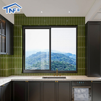 Ventanas Corredizas Horizontales de Aleación de Aluminio con Doble y Triple Vidrio Templado, Resistentes a Huracanes, Estándar NFRC AS2047, Modernas, para Balcón