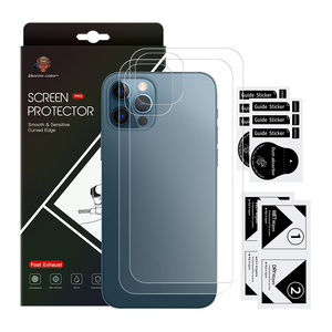 Transparent Pour <span class=keywords><strong>Samsung</strong></span> <span class=keywords><strong>Note</strong></span> 20/20 Ultra mince En Verre Trempé Protecteur D'écran Film couverture Arrière - Product Image 2