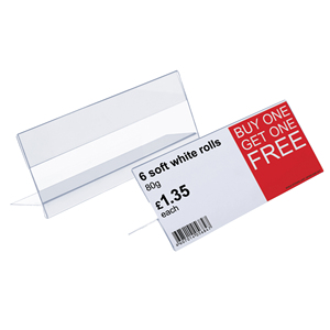 Support de présentation promotionnel transparent personnalisé en acrylique et PVC pour supermarché, conception gratuite - Product Image 2