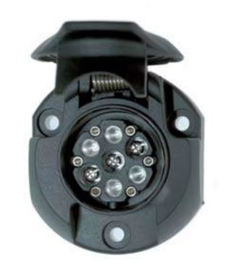 Conector de Remolque de 7-13 Pines en Estado Nuevo, Piezas Esenciales para Remolques - Product Image 2