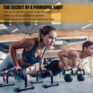 Barres parallèles pour exercices <span class=keywords><strong>au</strong></span> <span class=keywords><strong>sol</strong></span>, entraînement de force, planche complète, dips, gymnastique, push-ups, équipement de musculation - Product Image 6
