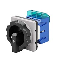Interruptor Rotativo YiHe 20A 500V, 1NO1NC, Rotación de 90°, IP41, Plástico ABS + Contactos de Latón, Terminal de Tornillo, Control de Motor