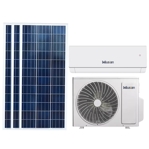 เครื่องปรับอากาศพลังงานแสงอาทิตย์แบบไฮบริด AC/DC, 12000/18000/24000 BTU, WiFi, ระบบทำความเย็นฟรี, ราคาโรงงาน - Product Image 2