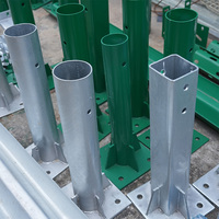 Barrière routière triple vague en acier ductile à haute résistance, amortissante, pour la sécurité routière - Fabricant