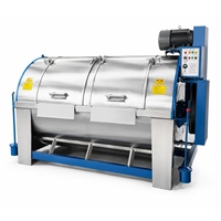 Laveuse industrielle de grande capacité 200 kg / Machine à laver commerciale à fonctionnement stable pour linge, serviettes et draps