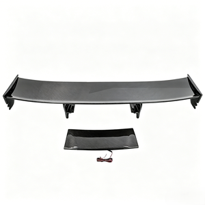 Nouvelle aileron arrière en fibre de carbone sèche style NISMO, angle réglable pour Nissan GT-R R35 2008-2016, fixation directe sur le couvercle du coffre arrière - Product Image 1