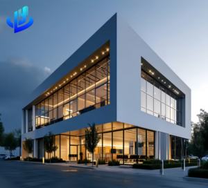 Estrutura de Aço Pré-Fabricada para Edifício Comercial Escritório Supermercado Shopping Center de Vários Andares - Product Image 3