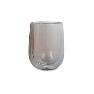 Tasse en verre borosilicate à double paroi, isolée thermiquement, créative, pour lait, café, thé, pour la maison et le bureau - Product Image 4