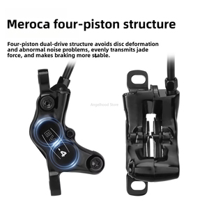 <span class=keywords><strong>Mtb</strong></span> 4 בוכנה הידראולי דיסק בלם 850/1550 מ "מ בלם דיסק שמן לחץ - Product Image 3