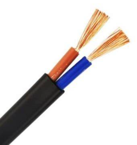 China Factory RVVB Flat Power Cable 2x2.5 2x4 3x1.5mm² Stranded Copper PVC Flat Sheathed Flexible Electrical Wire