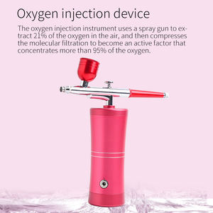 Pistola pulverizadora de aerógrafo de 0.3mm para arte de uñas, tatuajes, manualidades y decoración de pasteles, pulverizador de niebla nano, mini aerógrafo portátil de mano, kit de compresor de aerógrafo de belleza. - Product Image 3