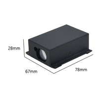 Module de télémètre micro laser 150m capteur de mesure de distance laser Rs485 IP54 capteur de mesure de longueur