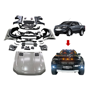 Mới đến cho f-o-r-d <span class=keywords><strong>Ranger</strong></span> BodyKit 2012-2019 T6 T7 T8 nâng cấp lên <span class=keywords><strong>2025</strong></span> <span class=keywords><strong>Ranger</strong></span> Raptor phụ kiện T9 <span class=keywords><strong>2025</strong></span> Led Đèn Pha mui xe - Product Image 1