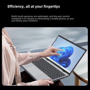 Hot bán 14 inch Yoga mỏng Kim Loại màn hình cảm ứng máy tính xách tay Intel 16GB 2240*1440 IPS <span class=keywords><strong>Windows</strong></span> 11 360 độ win11 cá nhân & Home sử dụng - Product Image 4