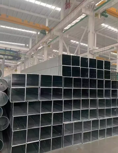 Q235 mạ kẽm <span class=keywords><strong>60x40</strong></span> ống thép vuông MS mạ kẽm ống thép vuông cán nóng ASTM BS chứng nhận DIN hàn ống thép - Product Image 6