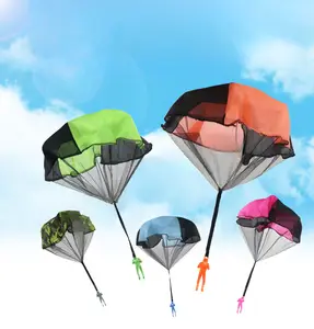 Children's Hand Throwing Parachute Toy Aerial Parachute With Soldier Parachute Outdoor Sports Toy