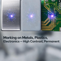 Marqueur laser industriel haute puissance, dispositif de marquage UV pour le marquage du bambou, de la pierre, du verre et des composants métalliques