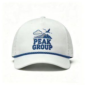 Gorra de Béisbol Personalizada con Bordado de Logotipo de Águila de Montaña, Gorra Deportiva Transpirable con Cuerda Perforada, Gorras Deportivas con Etiqueta Privada Personalizada - Product Image 1