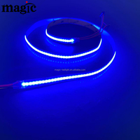 672 LED/m 32 Pixel/m 24V Tahan Air Smart RGB IC LC8806S Data Cadangan Digital Setiap Pixel Dapat Diatur Secara Individual COB LED Strip