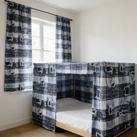 Tissu en polyester sergé anti-boulochage léger et imperméable 75 g/m² pour impression numérique, idéal pour taies d'oreiller, rideaux et doublures