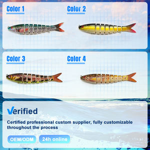 MISTER LURE Swimbait 19.8g 135mm Snoekbaars Lokmiddel Crappie Versterkte Gewrichten voor Baars Snoekbaars Kunststof Hard Aas - Product Image 3