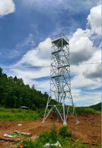 Estación de Bomberos de 30m y 40m, ángulo de entrenamiento, celosía de acero, torre de observación, accesorio de Torre de Telecomunicaciones de 100 pies y 35m - Product Image 4