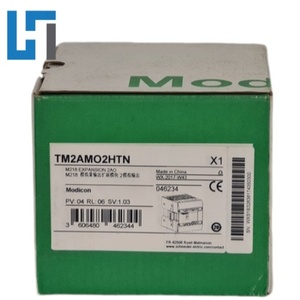 โมดูล PLC รุ่นใหม่ TM2AMO2HTN Modicon M258 โมดูลเอาต์พุตแบบอะนาล็อก ตัวควบคุมการเขียนโปรแกรม สินค้าในคลังสินค้า จัดส่งรวดเร็ว - Product Image 1